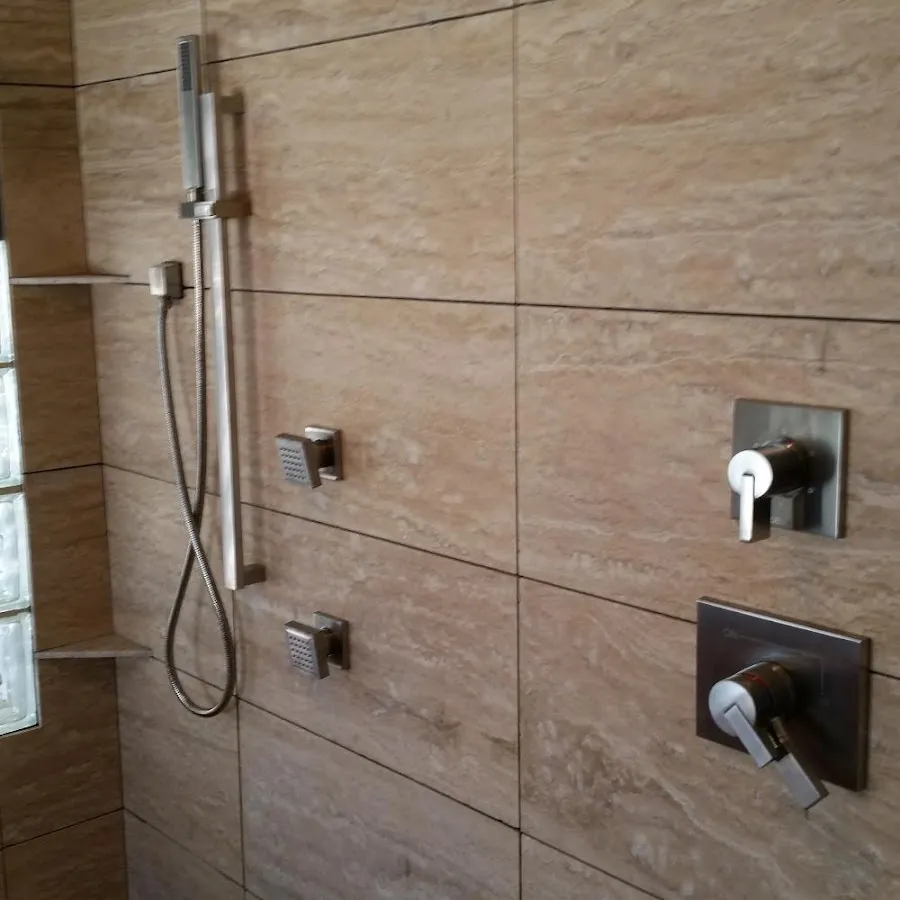Shower fixture installation for Water Heater Replacement in Good Hope